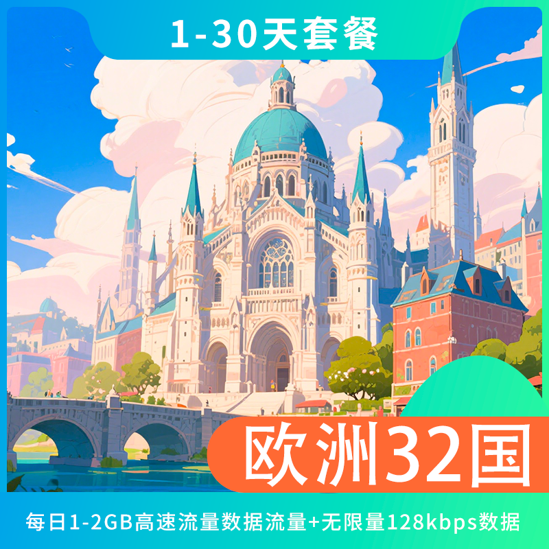 32 Countries In Europe Daily Plan